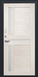 Дополнительное изображение товара Входная дверь Luxor-3b СБ-5 лиственица белая беленый дуб